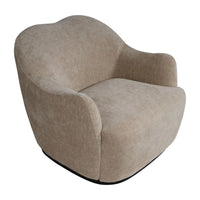Contemporary Classic Comfort Swivel Upholstered Accent Armchair Chair