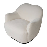 Contemporary Classic Comfort Swivel Upholstered Accent Armchair Chair