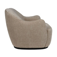 Contemporary Classic Comfort Swivel Upholstered Accent Armchair Chair