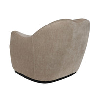 Contemporary Classic Comfort Swivel Upholstered Accent Armchair Chair