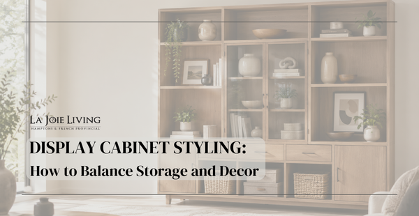 Display Cabinet Styling: How to Balance Storage and Decor
