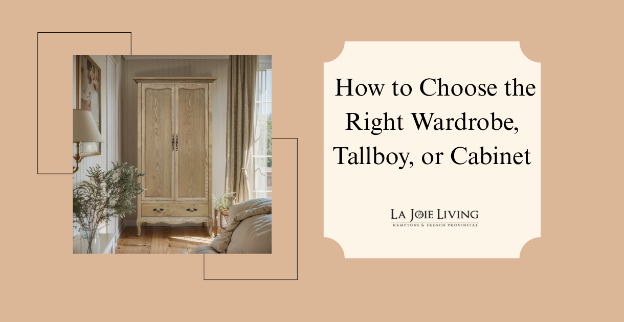 Wardrobe & Storage Guide: How to Choose the Right Wardrobe, Tallboy, or Cabinet