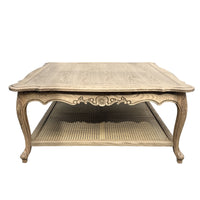 French Provincial Louis Square Coffee & Tea Table