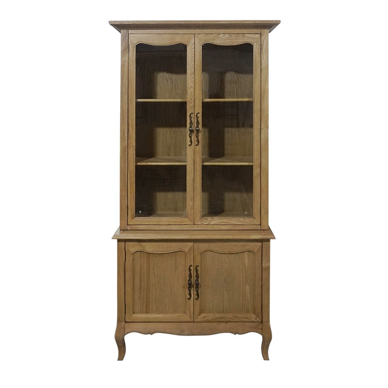 French Provincial Provence Furniture Display Cabinet Cupboard