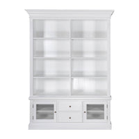 Hamptons Halifax Versatile Bookcase Cabinet