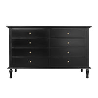 Hamptons Heritage 6-Drawer Tallboy Dresser