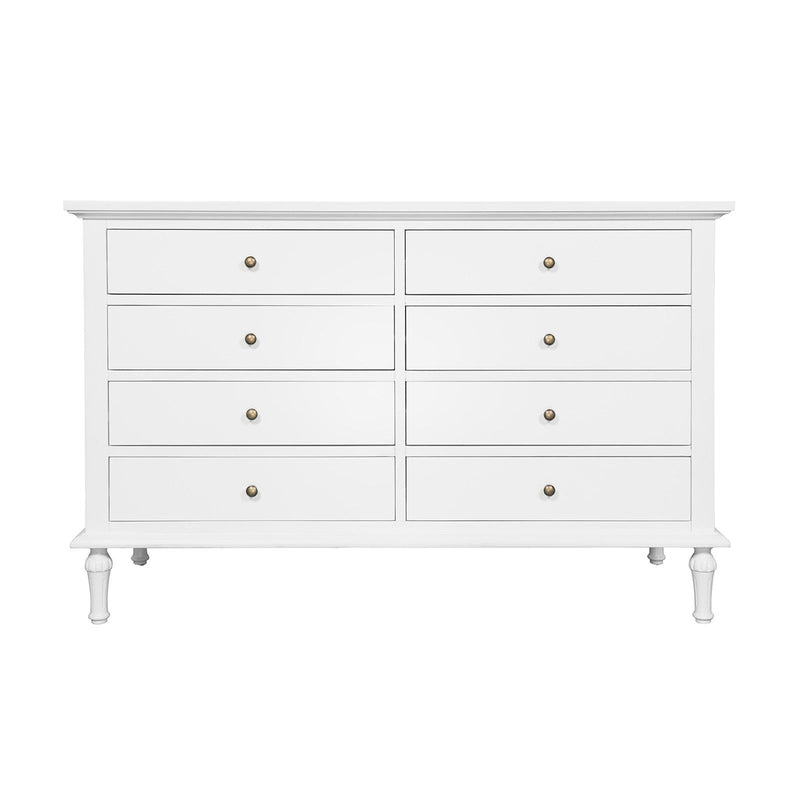 Hamptons Heritage 6-Drawer Tallboy Dresser