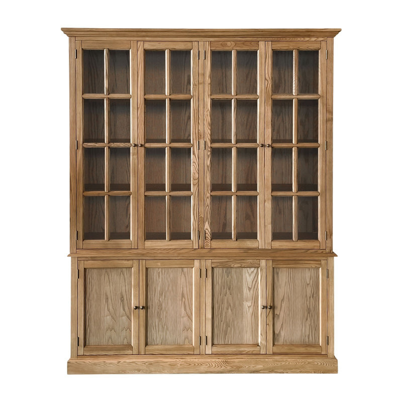 Early Bird Pre-order: Extra $1,000 OFF - Hamptons Coastal Bookcase and Buffet Cupboard