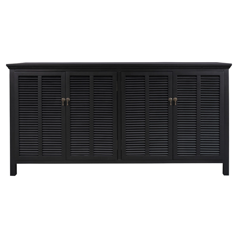 Hamptons Louvre Buffet Sideboard Cabinet