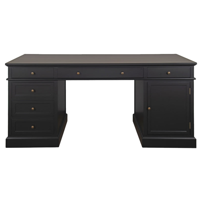 Hamptons Halifax 180cm Timber Executive Desk