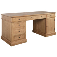 Hamptons Halifax 180cm Timber Executive Desk