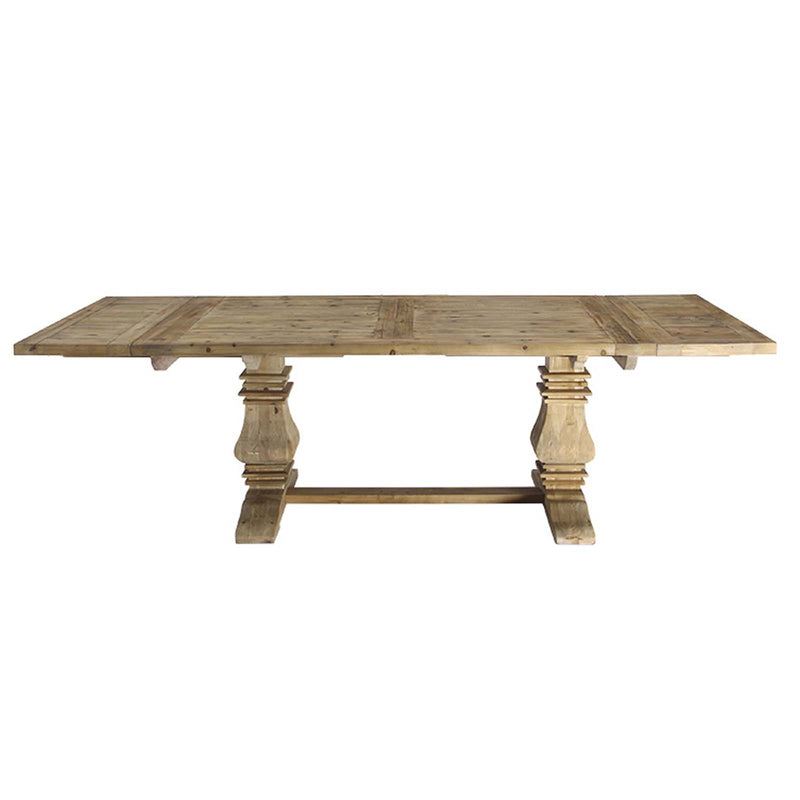 Hamptons Chateau 180-260cm Extendable Pedestal Dining Table