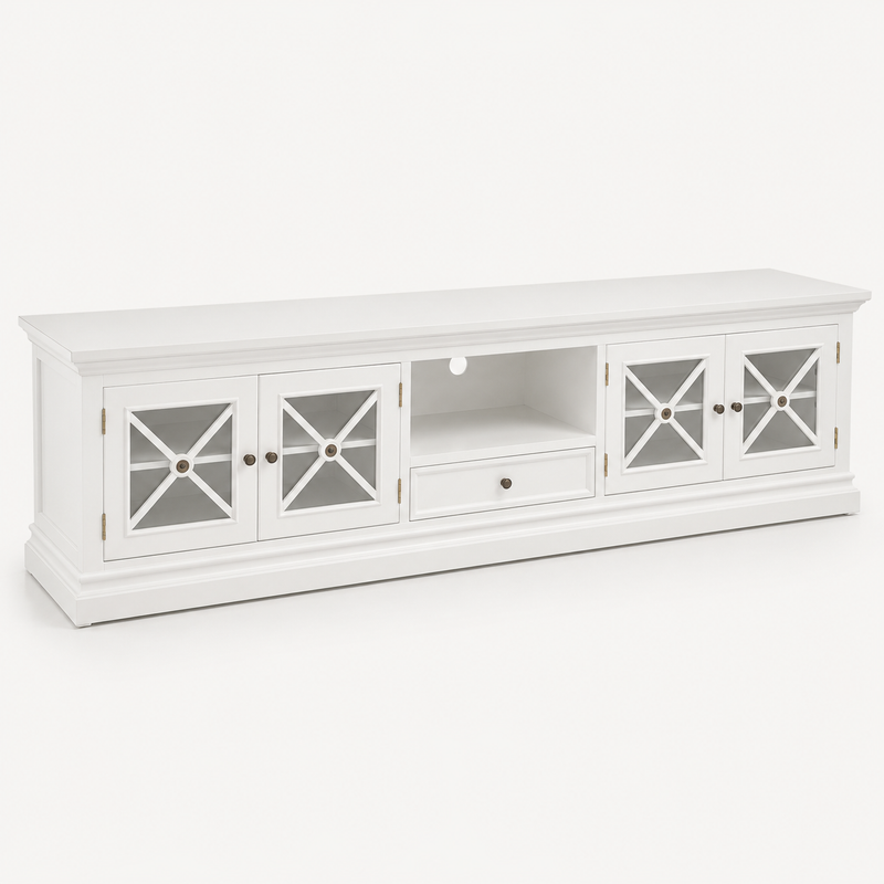 Hamptons Halifax Criss Cross TV Entertainment Unit