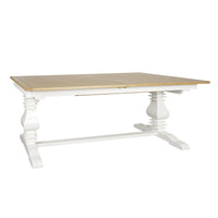 Hamptons Chateau 220-320cm Extendable Rectangular Trestle Dining Table