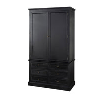 Hamptons Halifax 6 Drawer Wardrobe