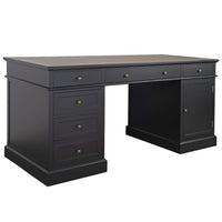 Hamptons Halifax 180cm Timber Executive Desk