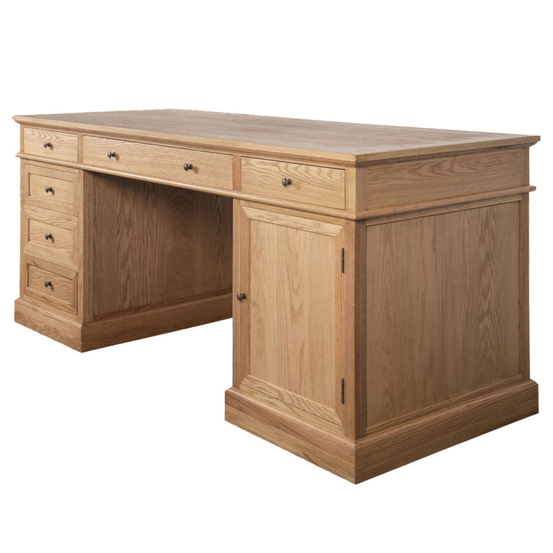 Hamptons Halifax 180cm Timber Executive Desk