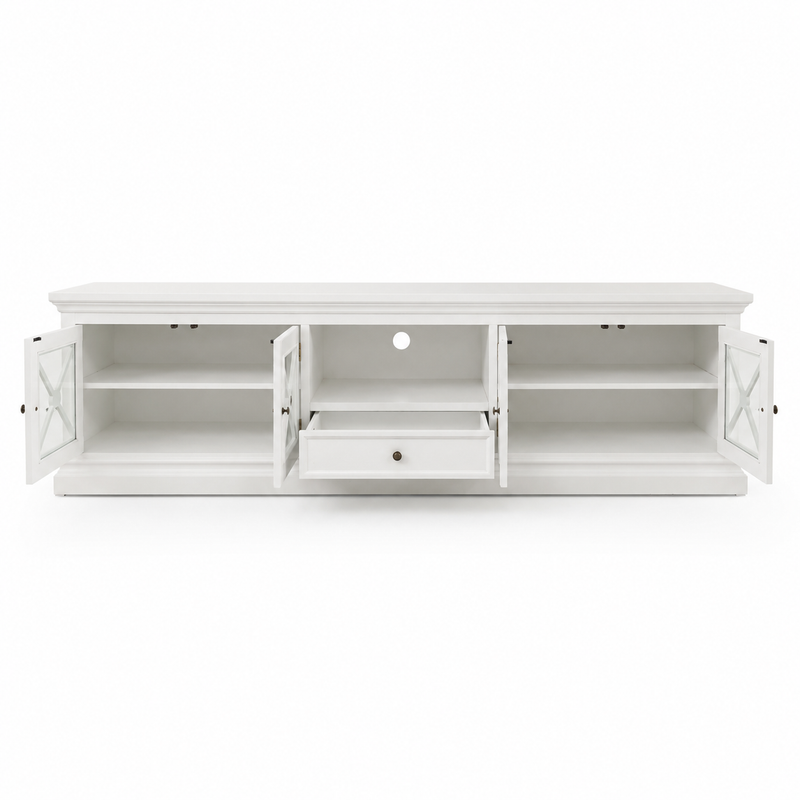 Hamptons Halifax Criss Cross TV Entertainment Unit