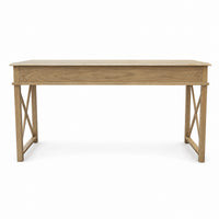 Hamptons Halifax Side Cross Console Hall Table / Study Desk