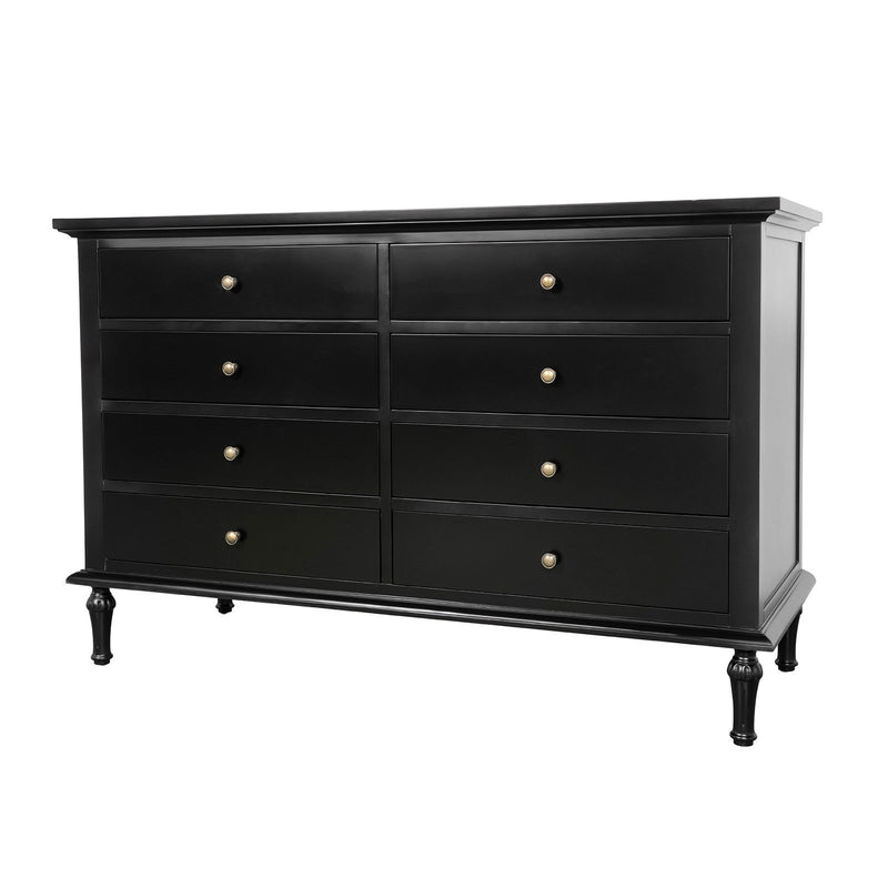 Hamptons Heritage 6-Drawer Tallboy Dresser