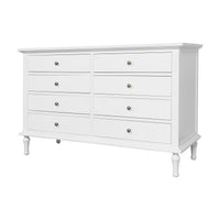 Hamptons Heritage 6-Drawer Tallboy Dresser