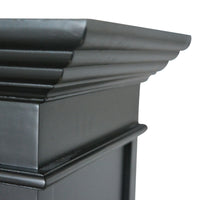 Hamptons Halifax Buffet and Hutch Furniture Bookcase Cabinet