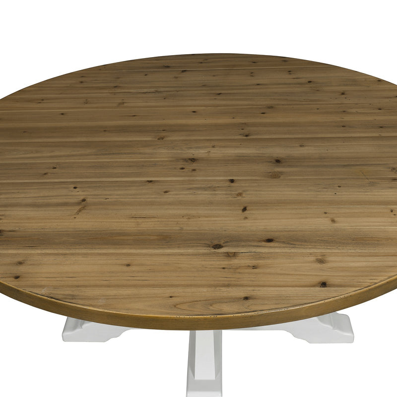 Hamptons Sorrento Round Trestle Dining Table