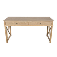 Hamptons Halifax Side Cross Console Hall Table / Study Desk