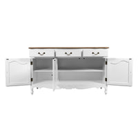 French Provincial Louis Vintage Buffet Cabinet