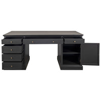 Hamptons Halifax 180cm Timber Executive Desk