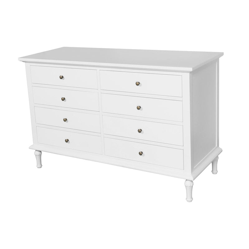 Hamptons Heritage 6-Drawer Tallboy Dresser