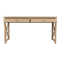 Hamptons Halifax Side Cross Console Hall Table / Study Desk