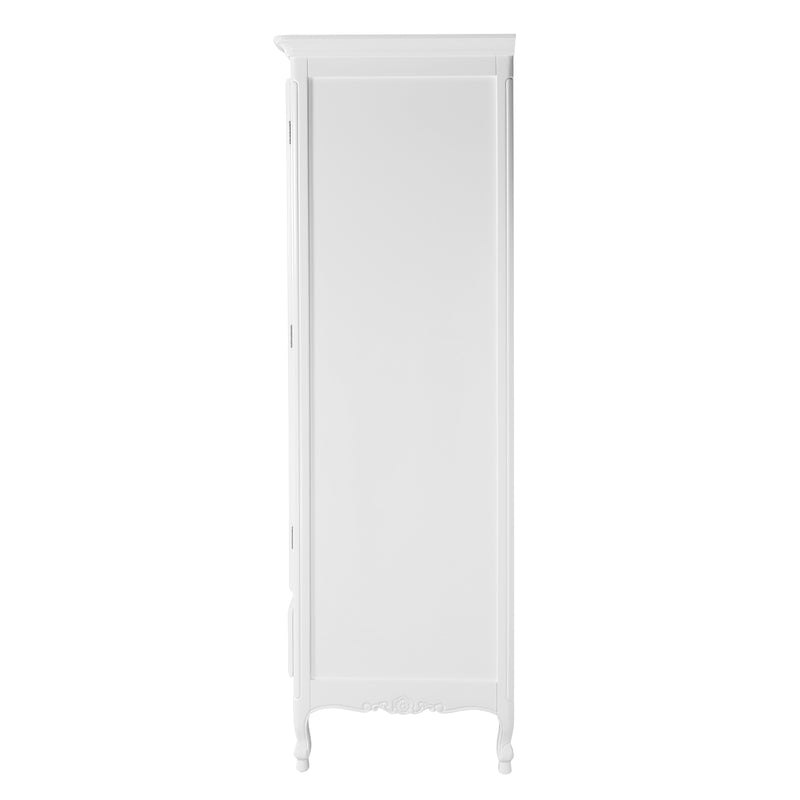 French Provincial Louis 2 Drawer Wardrobe