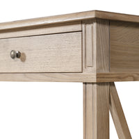Hamptons Halifax Side Cross 3 Drawer Console Hall Table