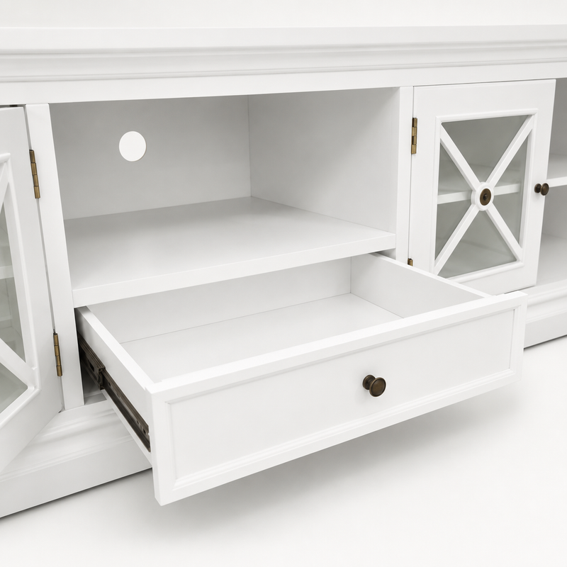 Hamptons Halifax Criss Cross TV Entertainment Unit