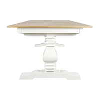 Hamptons Chateau 220-320cm Extendable Rectangular Trestle Dining Table