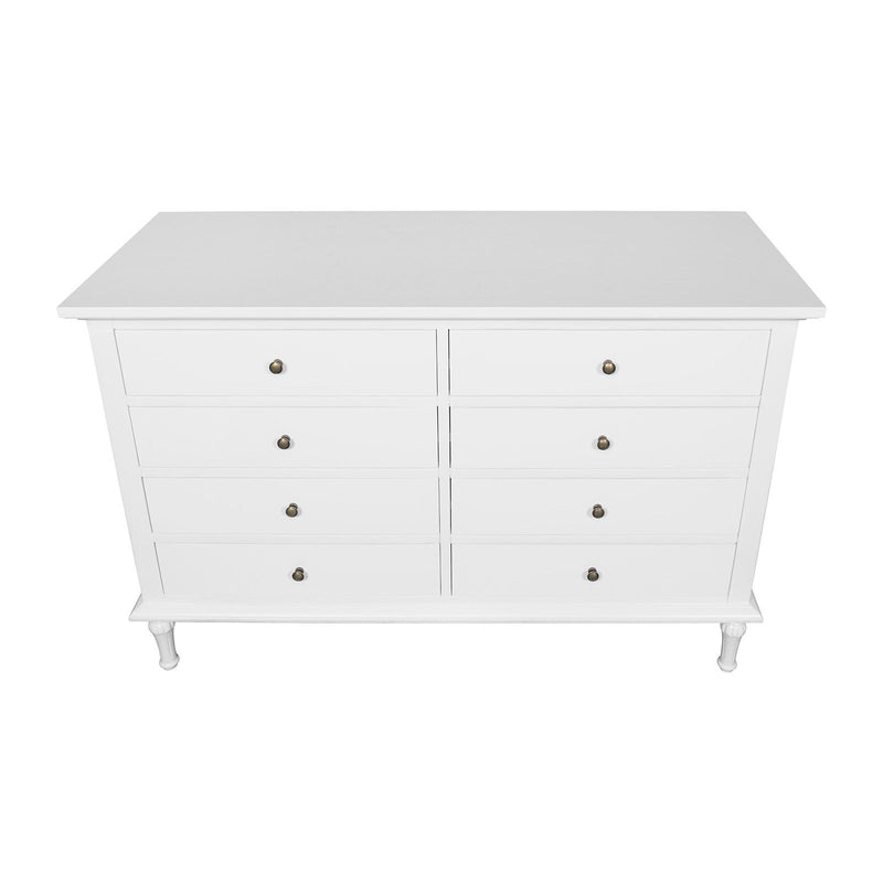 Hamptons Heritage 6-Drawer Tallboy Dresser