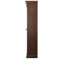 (Factory second)French Provincial Casement Double Door Glass Display Cabinet Bookcase