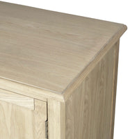 French Provincial Rustic Charm Glass-Door TV Entertainment Unit