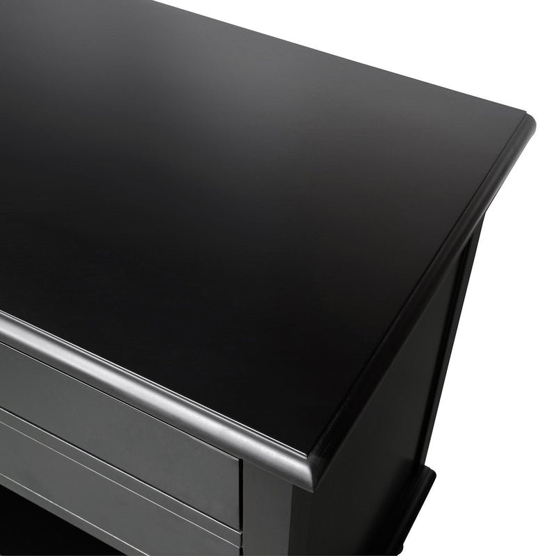 Hamptons Halifax Two Drawers Bedside Table