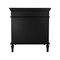 New England Hamptons Executive Desk with Dentil Moulding & Turned Legs – 6 Drawer 1 cupboard Pedestal Study Desk