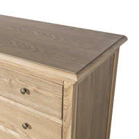 Hamptons Heritage / Providence  7 -Drawer Tallboy Dresser with Classic Turned Legs