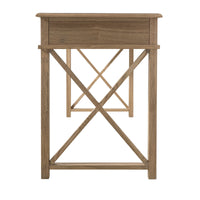 Hamptons Halifax Side Cross Console Hall Table / Study Desk
