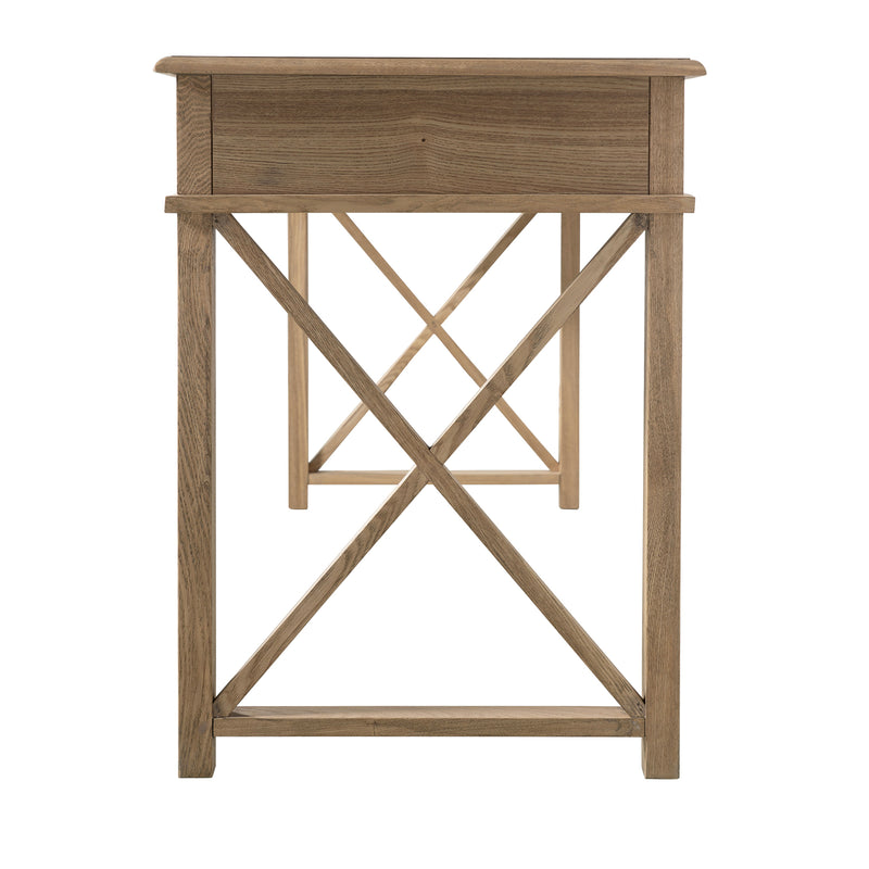 Hamptons Halifax Side Cross Console Hall Table / Study Desk