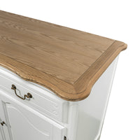 French Provincial Louis Vintage Buffet Cabinet