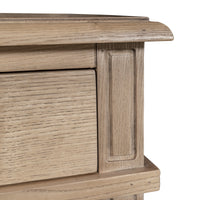 Hamptons Halifax Side Cross 3 Drawer Console Hall Table