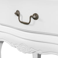 French Provincial Provence Bedside Lamp Table