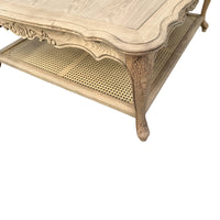 French Provincial Louis Square Coffee & Tea Table