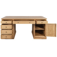 Hamptons Halifax 180cm Timber Executive Desk