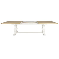 Hamptons Chateau 220-320cm Extendable Rectangular Trestle Dining Table